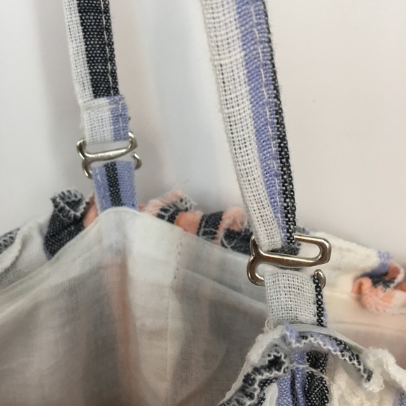 Free People Lilah Striped Pleated Midi Tube Dress - Picture 4 of 8